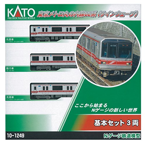 10-1249 東京ﾒﾄﾛ丸ﾉ内線02系(ｻｲﾝｳｪｰﾌﾞ) 3両基本ｾｯﾄ｜丸鋭ネットショップ